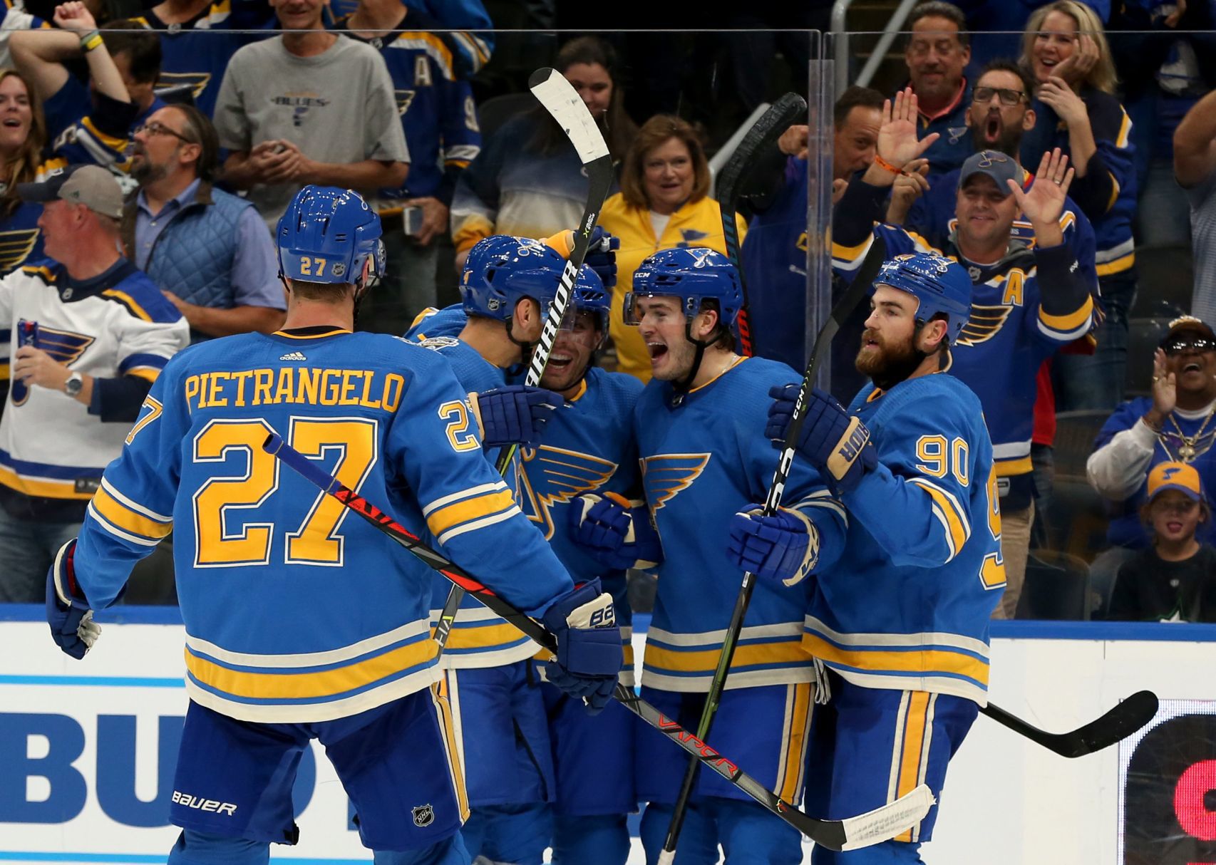 Blues host Stars